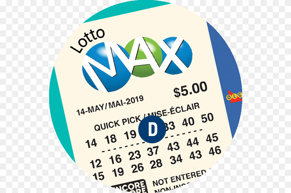 A Lotto Max Ticket Lotto Max, Text, Ball, Sport, Volleyball Png