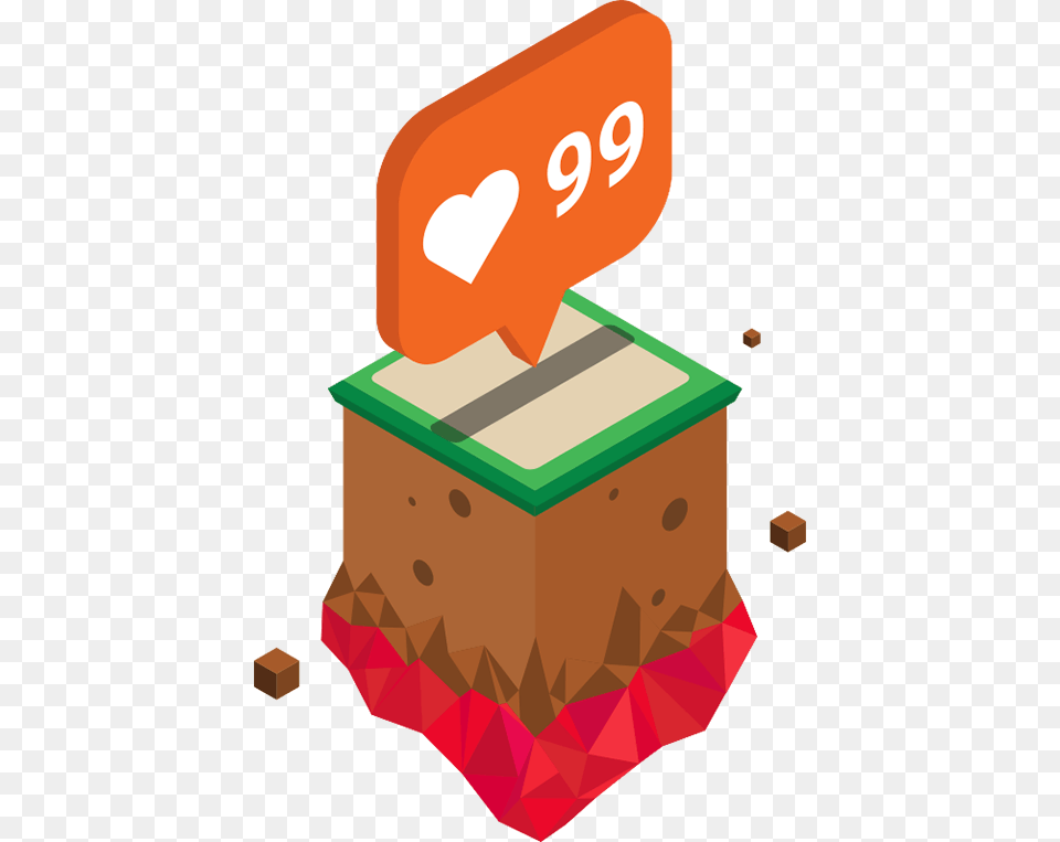A Loveheart With 99 Next To It To Represent 99 Likes Shopping Bag, Dynamite, Weapon Free Png