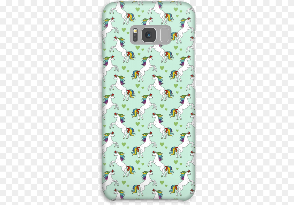 A Lovely Unicorn Case Cartoon, Electronics, Mobile Phone, Phone, Pattern Free Png