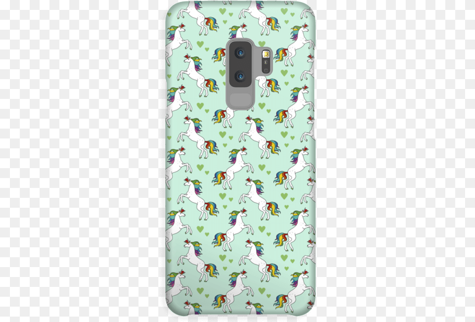 A Lovely Unicorn Case Mobile Phone Case, Pattern, Electronics, Animal, Horse Free Png Download