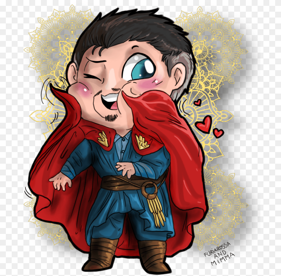 A Loving Cape By Furiarossaandmimma, Book, Comics, Publication, Baby Free Png Download