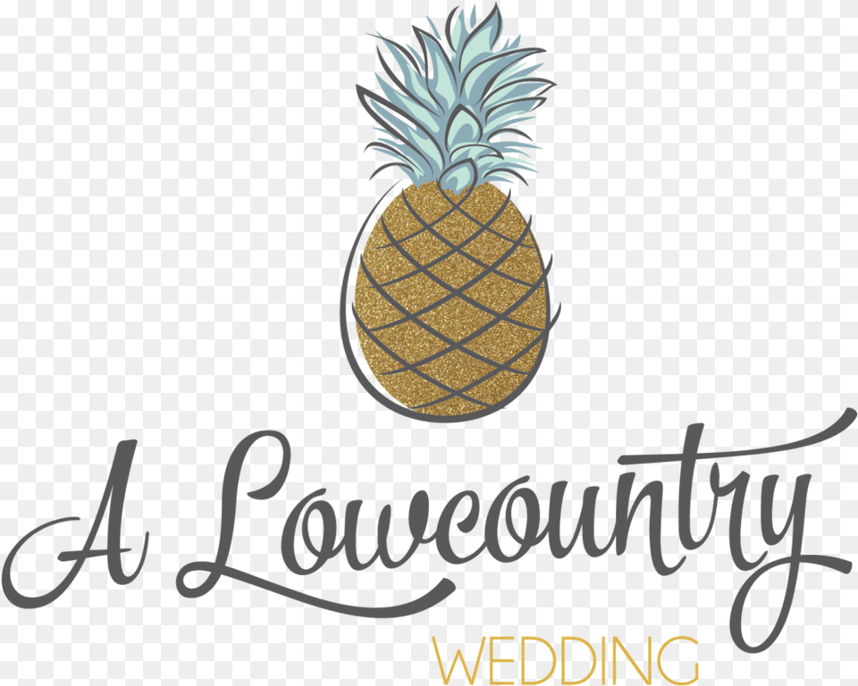 A Lowcountry Wedding Blog Magazine Lowcountry Wedding Logo, Food, Fruit, Pineapple, Plant Png