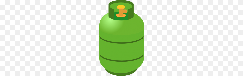 A Lpg Gas Tank Clip Art, Cylinder, Green, Weapon, Bottle Free Transparent Png