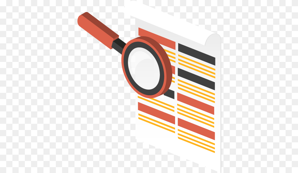 A Magnifying Glass Over Piece Of Paper Circle, Cooking Pan, Cookware Free Transparent Png