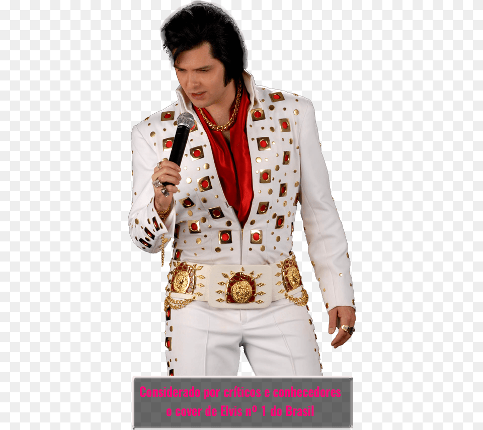 A Maior Autoridade Em Elvis No Mundoe, Jacket, Microphone, Electrical Device, Coat Png