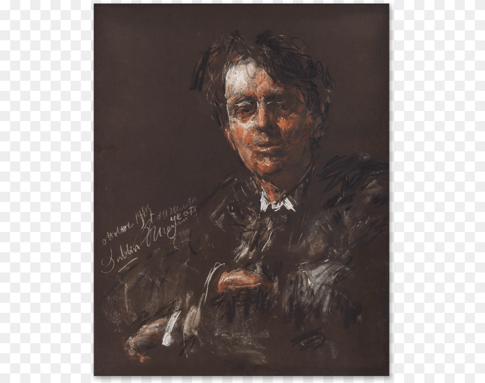 A Mancini Yeats Thumb, Art, Face, Portrait, Head Free Png Download