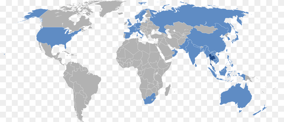 A Map Displaying The Countries That Thai Currently Worldwide Range Of The Common Rat, Chart, Plot, Person, Astronomy Free Png