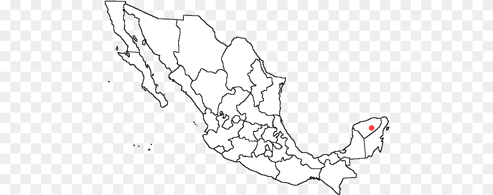 A Map Of Mexico Mexico Outline Map, Chart, Plot, Atlas, Diagram Png