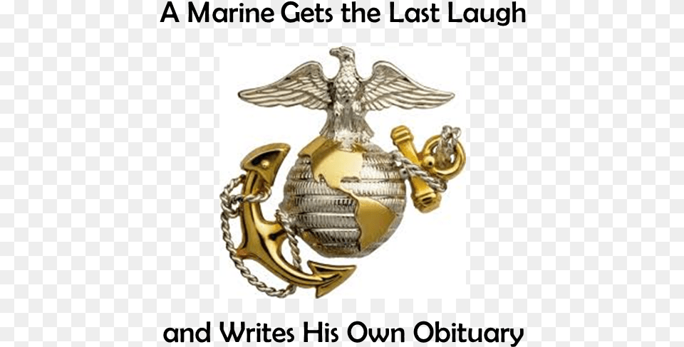 A Marine Gets The Last Laugh And Writes His Own Obituary, Emblem, Symbol, Logo, Animal Png