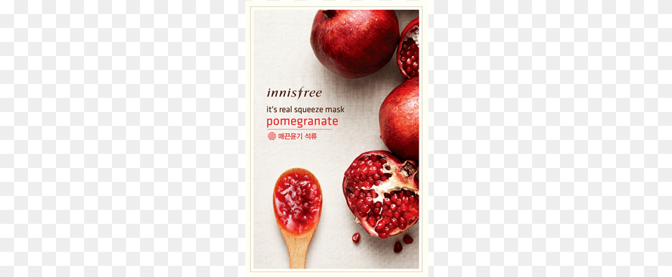 A Mask With Freshly Squeezed Pomegranates To Make The, Food, Fruit, Plant, Produce Free Png