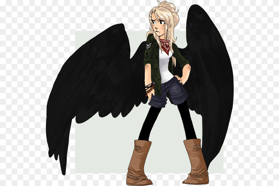 A Maximum Ride Novel Lucifer Fallen Angel, Animal, Bird, Person, Vulture Free Transparent Png