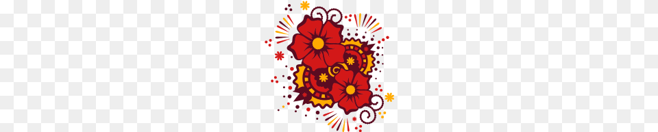 A Mehndi Flower Tattoo, Art, Floral Design, Graphics, Pattern Free Png Download
