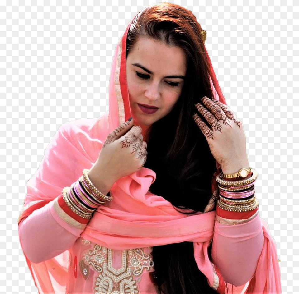 A Mehndi With Gaia Is An Exclusive Voyage In Indian Sad Indian Girl, Accessories, Person, Ornament, Woman Png Image