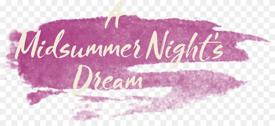 A Midnight Summer39s Dream Title, Purple, Text, People, Person Free Png