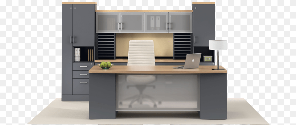 A Modern Office Setup Executive New Office Furniture, Table, Interior Design, Indoors, Desk Png Image