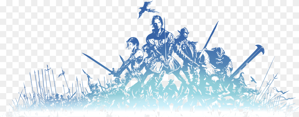 A Moment Of Remeberance Yoshitaka Amano Final Fantasy Logo, People, Person, Art, Concert Free Png Download