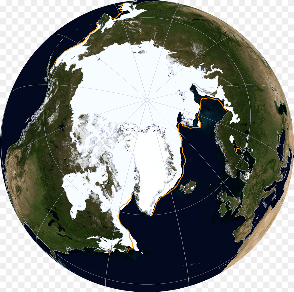 A Nasa Blue Marble View Of Arctic Sea Ice On March 2018 Arctic Sea Ice Free Transparent Png