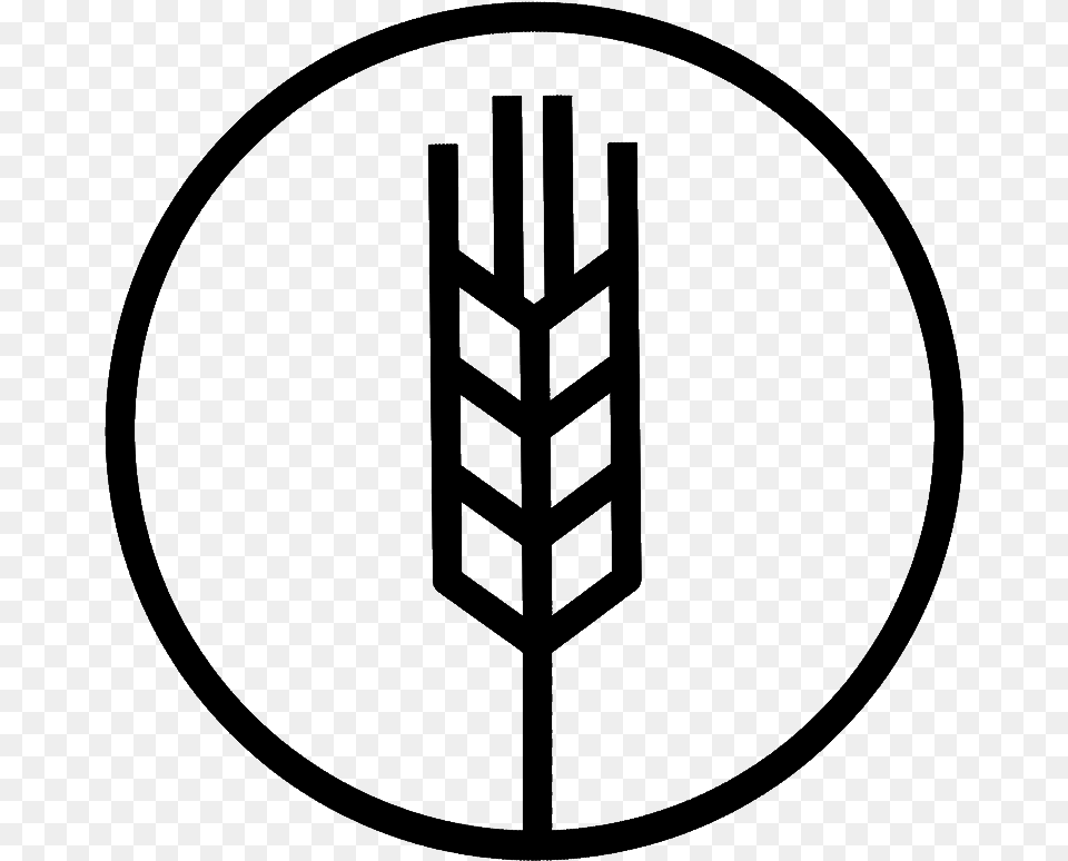 A Neighborhood Farmer39s Market Restaurant Symbol, Emblem, Logo, Cross Free Png Download