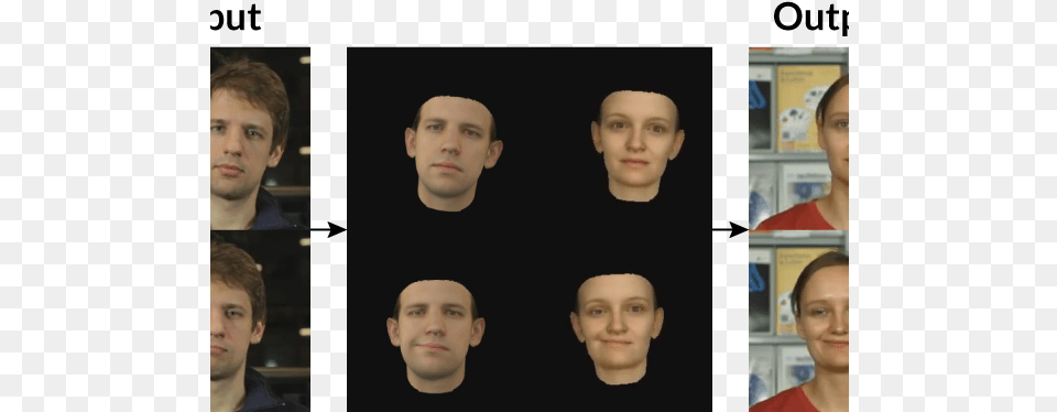 A New Computer Program Generates Eerily Realistic Fake Deepfake Exemple, Head, Art, Person, Collage Free Png