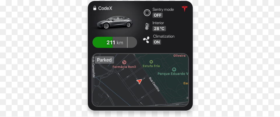 A New Concept For The Tesla Widget Next Ios Version Language, Electronics, Mobile Phone, Phone, Text Free Png