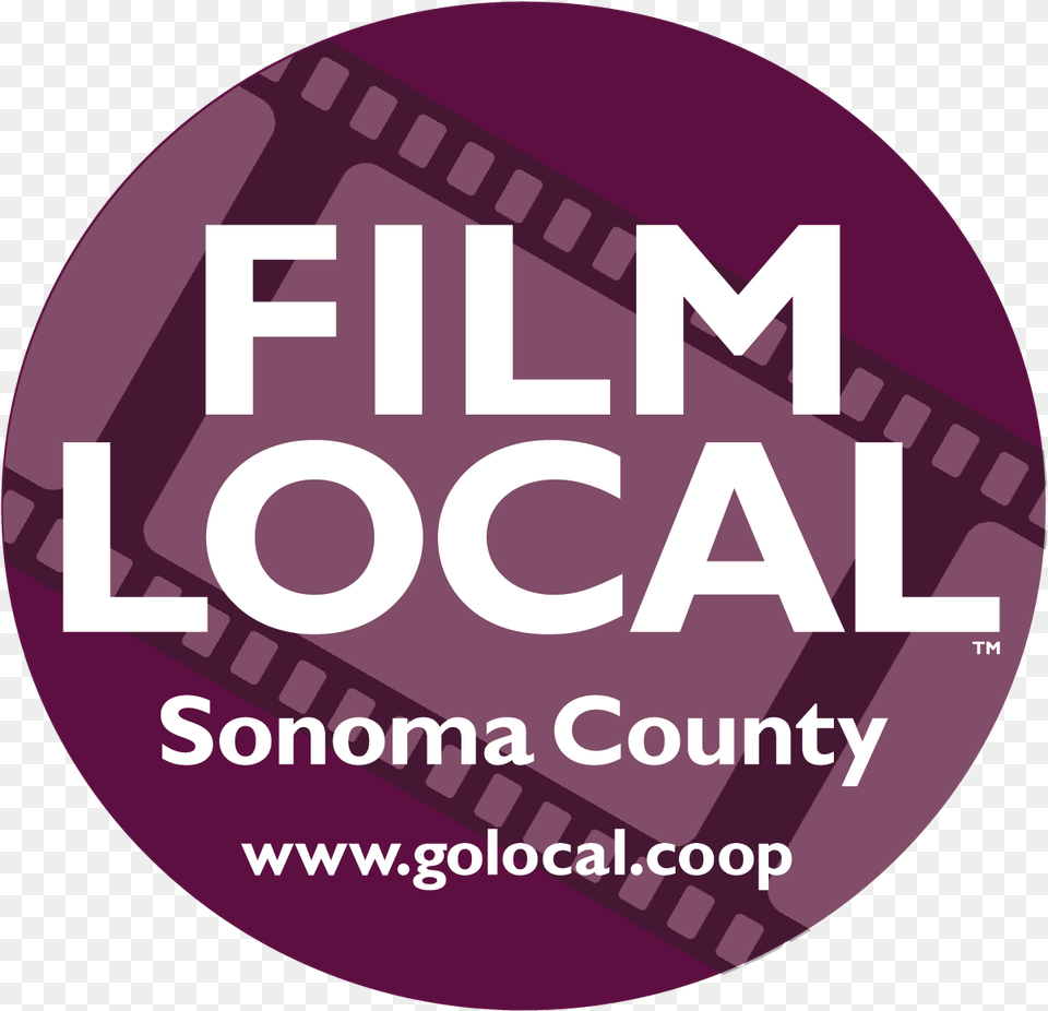 A New Idea For Sonoma Countys Indie Filmmakers Vom, Advertisement, Poster, Disk, Purple Free Png
