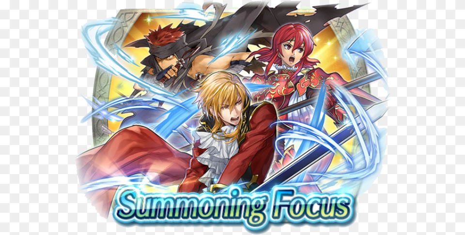 A New Summoning Focus Is Now Available In Fire Emblem Cartoon, Book, Comics, Publication, Person Png Image