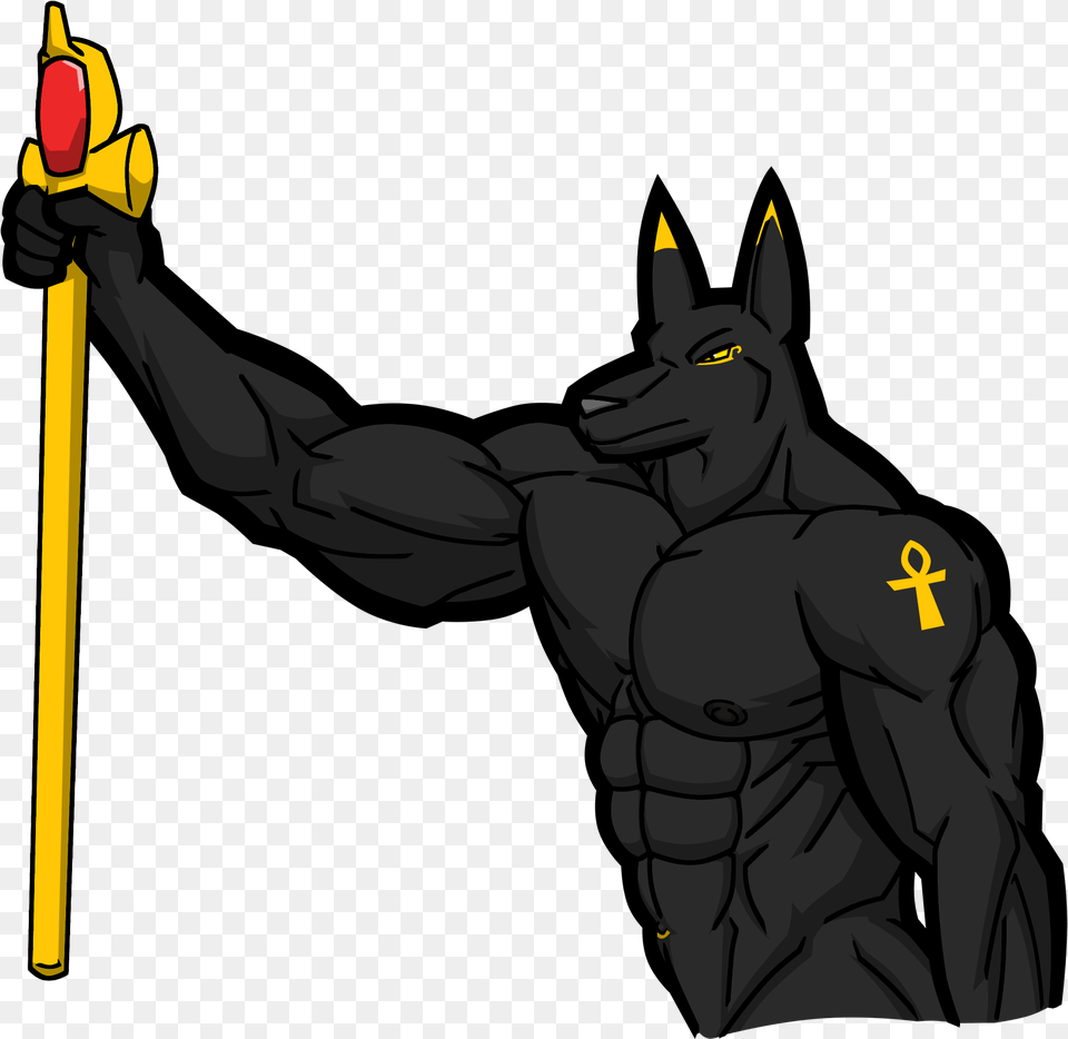 A New Year Anubis Anubis Muscle, Animal, Kangaroo, Mammal, Batman Free Png Download