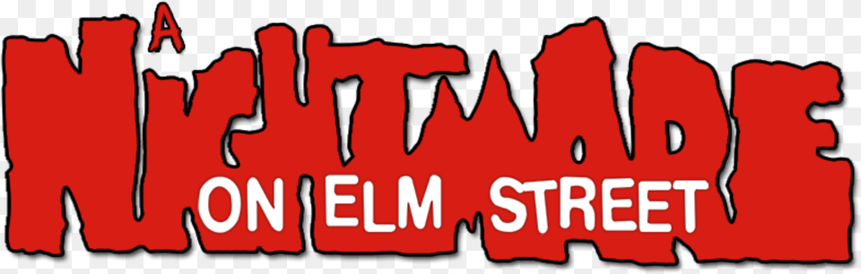 A Nightmare On Elm Street Movie Logo Nightmare On Elm Street Title, Text Png Image