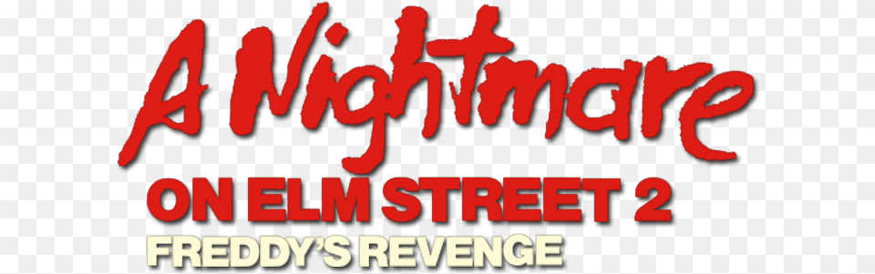 A Nightmare On Elm Street Nightmare On Elm Street 2 Logo, Text Free Transparent Png