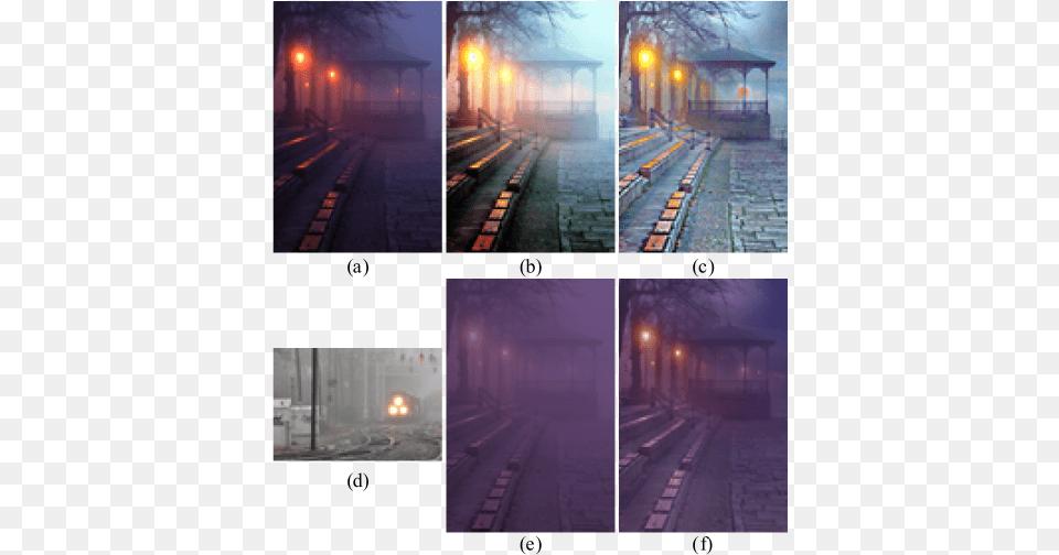 A Nighttime Haze Railway, Art, Train, Train Station, Lighting Png Image