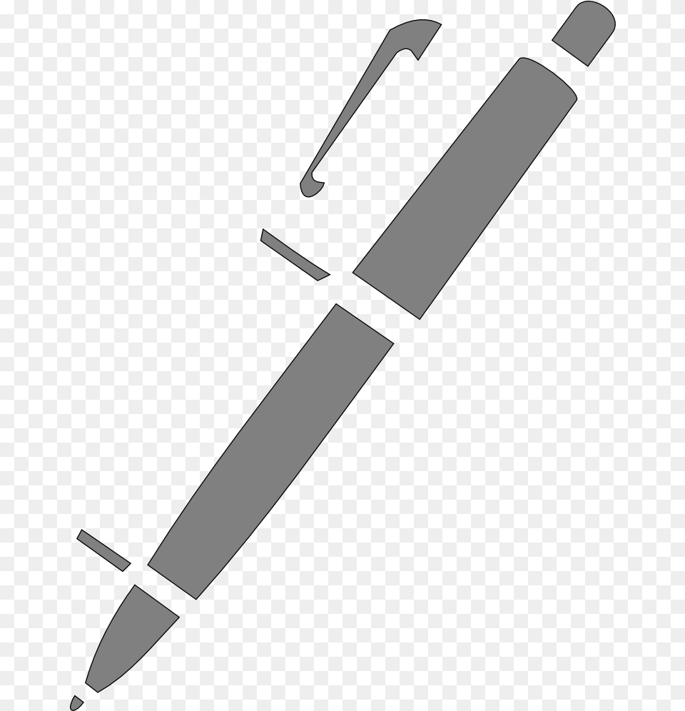 A Notepad A Paper Clip Pen Sword, Blade, Dagger, Knife, Weapon Free Png