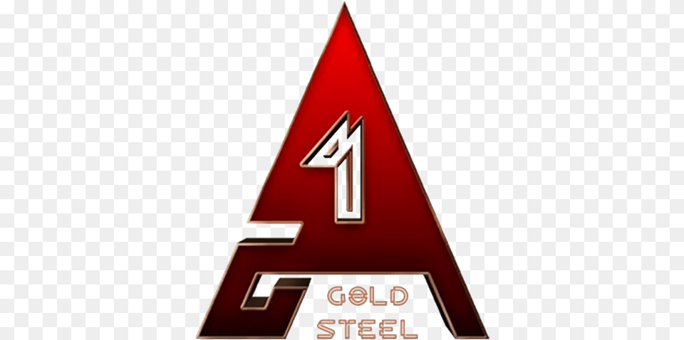 A One Steel Group Aonesteelgroup One Gold Yash, Triangle, Symbol, Logo Free Transparent Png