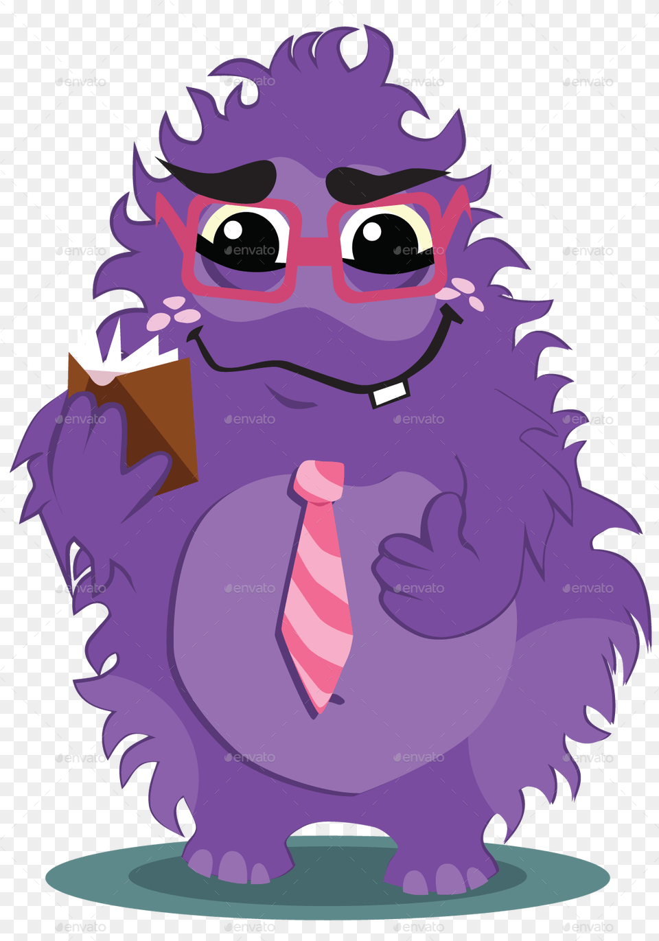 A Pack Of Monsters Fictional Character, Purple, Accessories, Animal, Bear Free Png Download