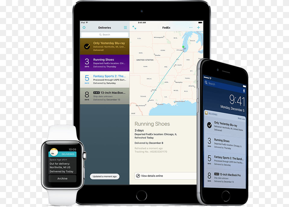 A Package Tracker For Iphone Ipad Apple Watch And Ios Mac Parcel Delivery, Electronics, Mobile Phone, Phone, Computer Free Png Download
