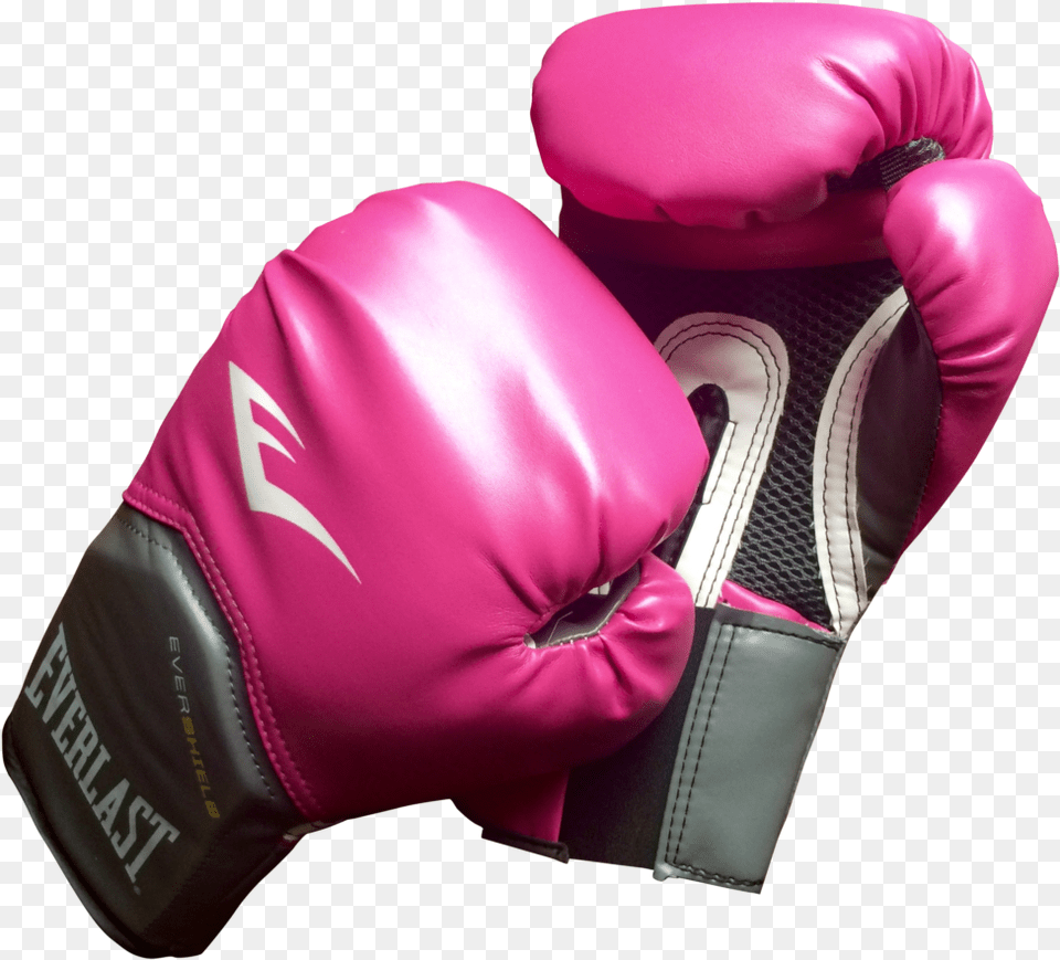A Pair Of Pink Boxing Gloves Boxing, Clothing, Glove Free Png Download