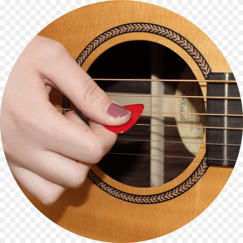 A Pale Hand With Mauve Nail Polish Strokes The Strings Dlrg Jugend, Can, Tin Free Png Download