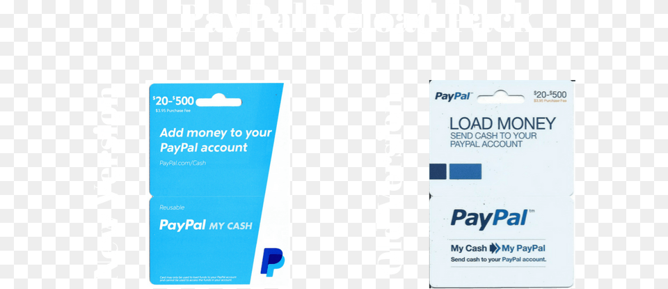 A Paypal Reload Pack Paypal Gift Card, Text Png