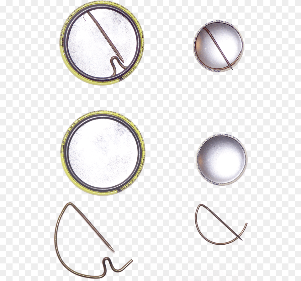 A Peace Symbol On A Pin Back Button Types Of Button Pins, Accessories, Plate Free Png Download