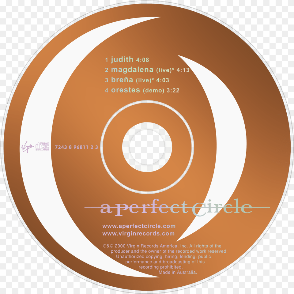 A Perfect Circle Music Fanart Fanarttv Cd, Disk, Dvd Png Image