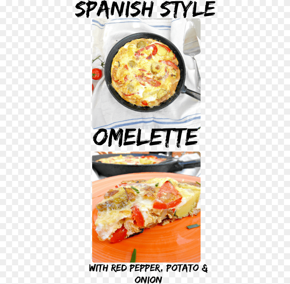 A Perfect Lunch Or Lighter Meal Omelette Takes Just Vamos Rafa, Food, Pizza, Frittata Png Image