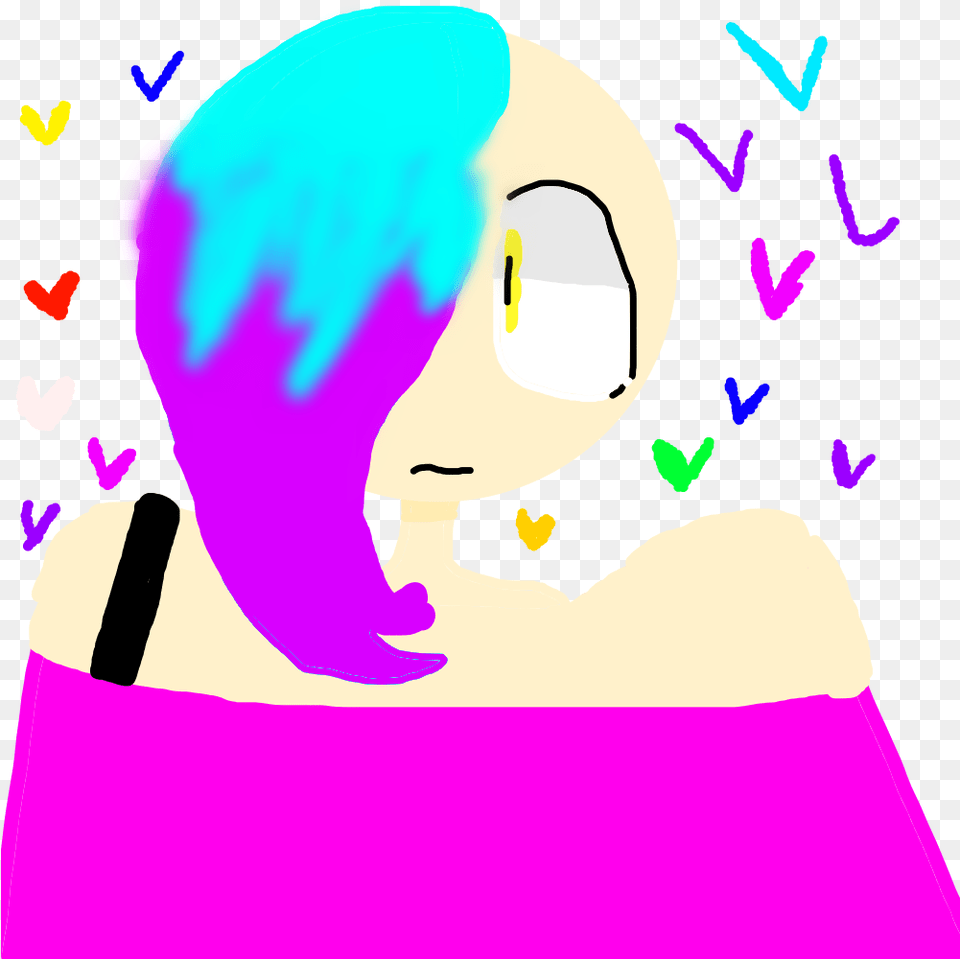 A Pfp For Galaxia Uwu Clip Art, Graphics, Purple, Baby, Person Png