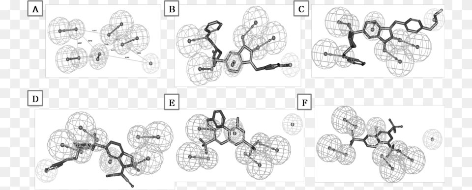 A Pharmacophore Model Resulted From Hiphop Model Line Art, Knot, Machine, Spoke, Wheel Png