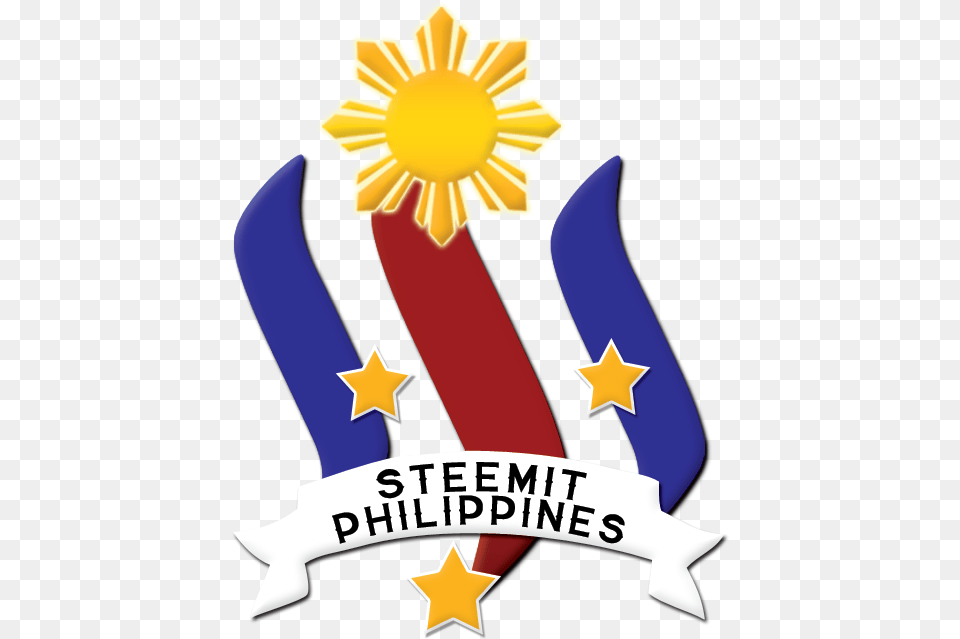 A Photo Taken Of The Yehey Steemit Philippines, Gold, Badge, Logo, Symbol Free Transparent Png