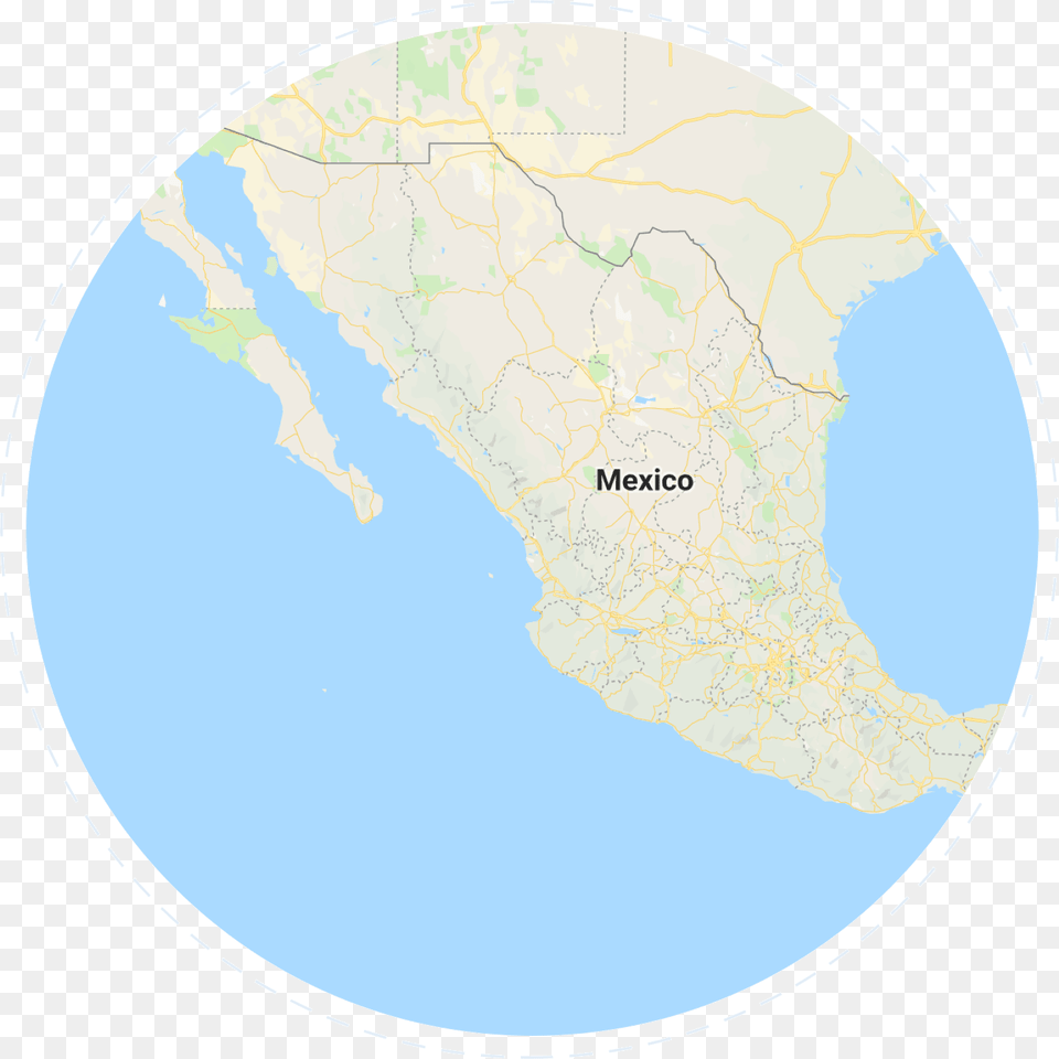 A Picture Of A Globe Focused On Mexico Atlas, Chart, Plot, Map, Diagram Free Transparent Png