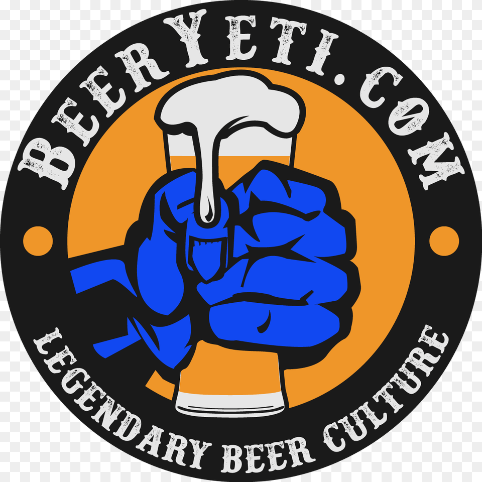 A Picture Of The Beer Yeti Logo From The Craft Beer Pier, Body Part, Hand, Person Png Image
