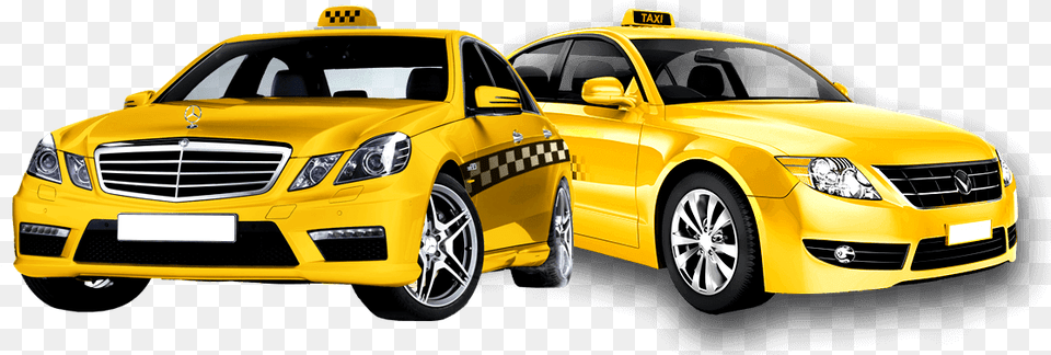 A Picture Of Two Of Our Yellow Taxi Cabs Taksi, Car, Transportation, Vehicle, Machine Png