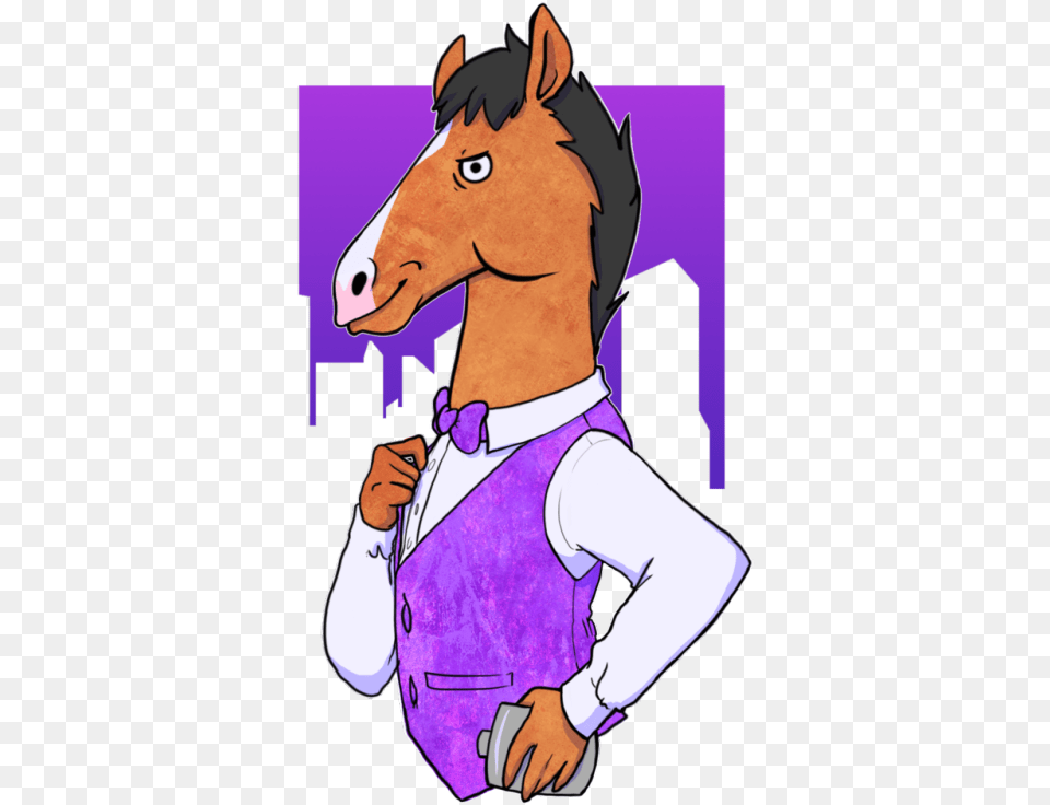 A Piece I Did Of Bojack Horseman Sorrel, Baby, Person, Art, Clothing Free Transparent Png