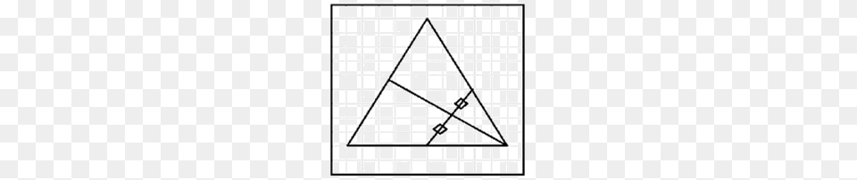 A Piece Of Paper Is Folded And Cut As Shown Below In The Question, Triangle, Bow, Weapon Free Png Download