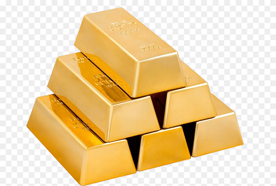A Pile Of Gold Bars Download Gold Bar Transparent Background, Treasure, Box Free Png