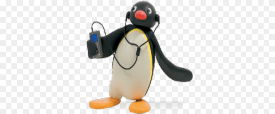 A Pingu Pingu Listening To Music, Appliance, Blow Dryer, Device, Electrical Device Free Png